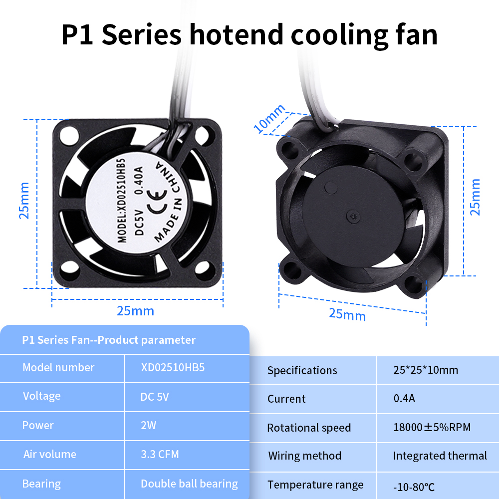 Upgrade High Quality Cooling F - 3D Printing Bambu incelemesi ve fiyatı