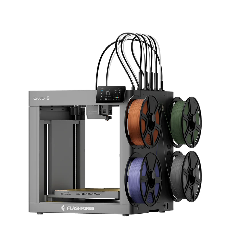 Flashforge Creator 5 4-Toolhea - 3D Printing Software incelemesi ve fiyatı