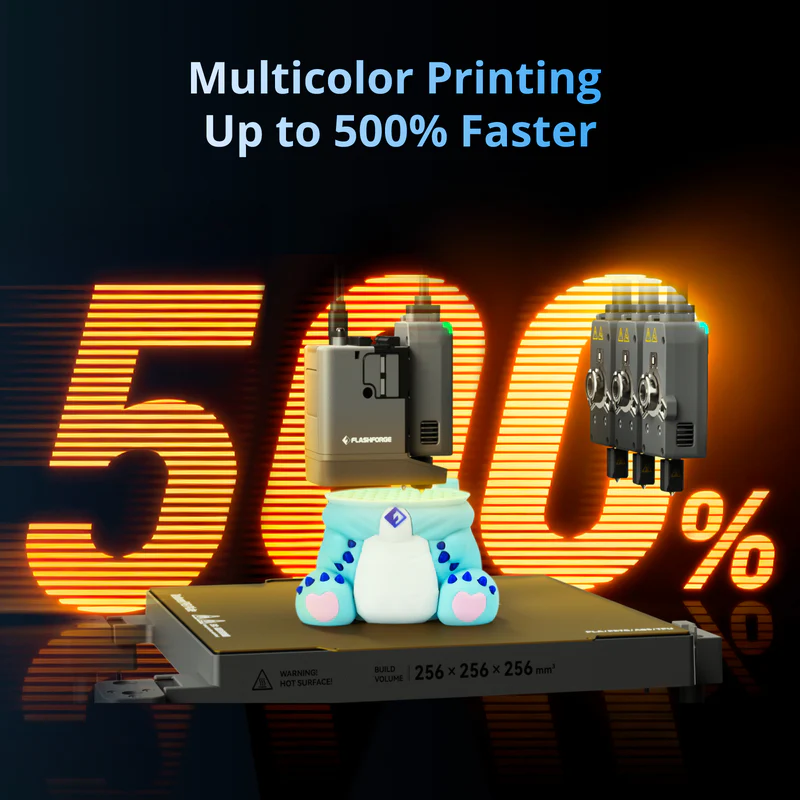 Flashforge Creator 5 4-Toolhea - 3D Printing Software incelemesi ve fiyatı