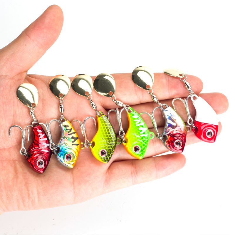 6PC 5g/7g/10g/14g/20g Rotating - 3D Printing Lure incelemesi ve fiyatı