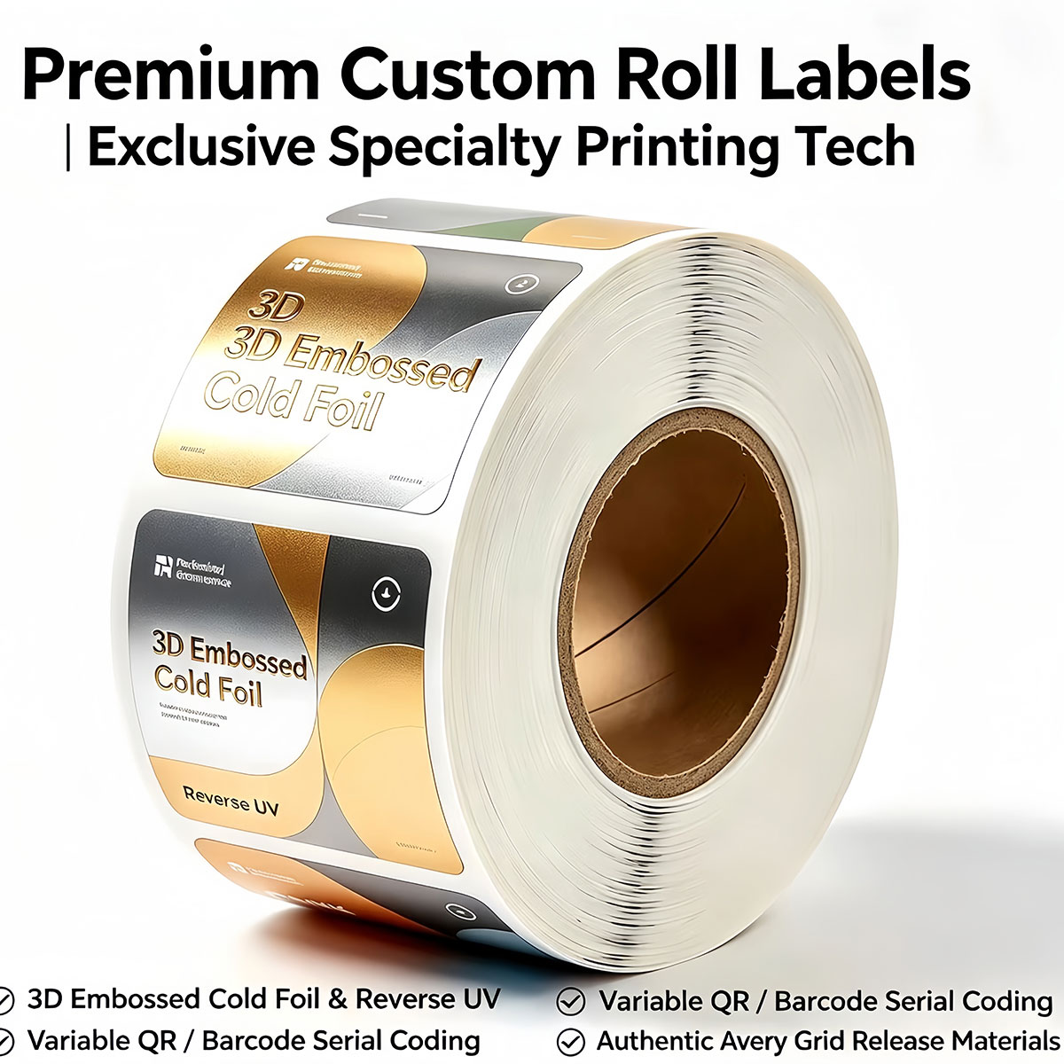 Premium 3D UV Roll Label Matte - 3D Printing Logo incelemesi ve fiyatı