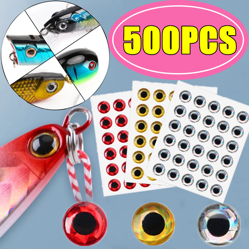 100-500PCS Fishing Lure Eyes H - 3D Printing Lure incelemesi ve fiyatı