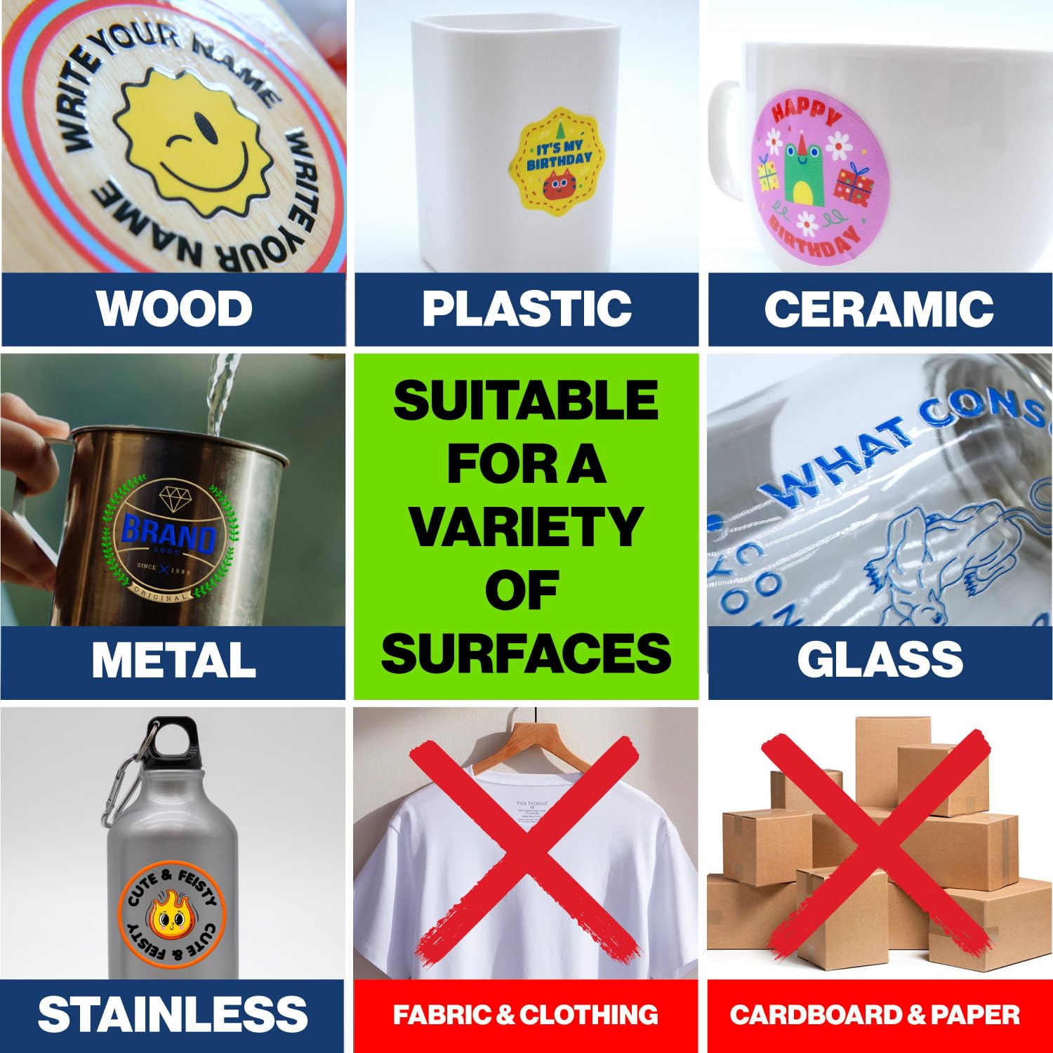 30PCS Custom DTF Transfer Stic - 3D Printing Logo incelemesi ve fiyatı