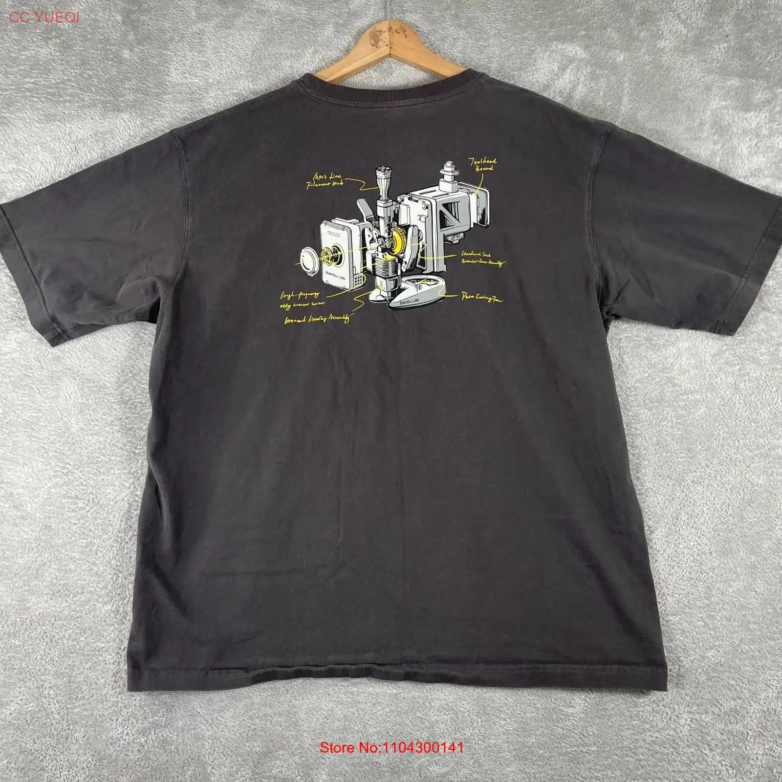 Bambu Lab 3D Printer T Shirt M - 3D Printing Diagram incelemesi ve fiyatı